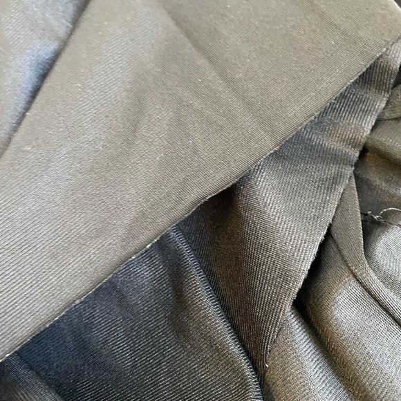 Vintage Black Nightgown Long Liquid Satin Nylon Lace Union Made Womens Medium - Picture 12 of 12